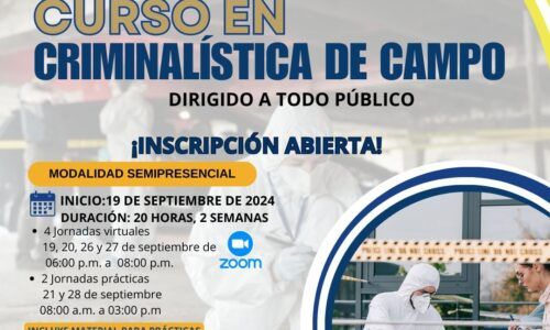 Curso de Criminalística de Campo