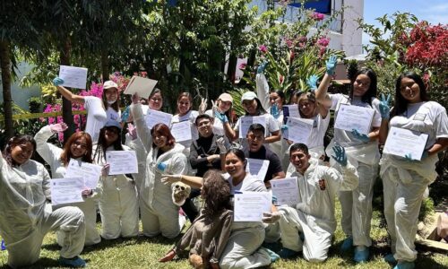 Finalización del curso de Criminalística de Campo y Ciencias Forenses
